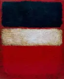 Vik Muniz, No 46 (Red, Ochre, Black on Red), after Rothko from Pictures of Pigment, 2006, Chromogenic print