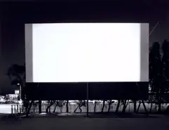 Winnetka Drive-In, Paramount by Hiroshi Sugimoto, 1993, Gelatin silver print, sold Apr 2022