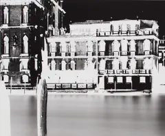 Ca’del Duca, Venice: July 23 by Vera Lutter, 2008, Unique gelatin silver print, sold Apr 2022