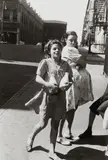 Helen Levitt, N.Y.C. (girl with milk bottles)