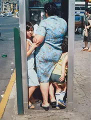 Helen Levitt, New York City (phone booth), 1988, Dye-transfer print, printed 1993