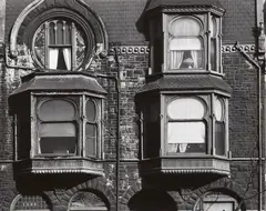 Chicago Façade by Harry Callahan, circa 1955, Gelatin silver print, printed circa 1965, offered Apr 2022