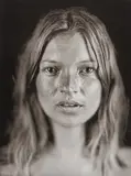 Chuck Close, Untitled, Kate (#14), 2005, Pigment print from daguerreotype