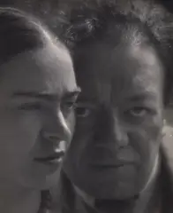 Martin Munkácsi, Frida Kahlo and Diego Rivera, 1934, Gelatin silver print