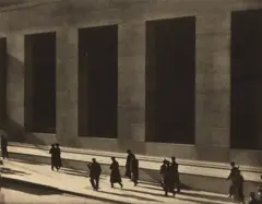 Paul Strand, Wall Street, 1915, Photogravure from Camera Work , printed 1916