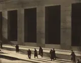 Paul Strand, Wall Street, 1915, Photogravure from Camera Work , printed 1916
