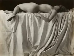Emmanuel Sougez, Reclining Nude, circa 1933, Gelatin silver print