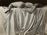 Emmanuel Sougez, Reclining Nude, circa 1933, Gelatin silver print