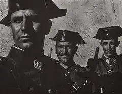 Guardia Civil by W. Eugene Smith, 1954, Gelatin silver print, sold Apr 2022