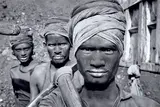 Coal Mining, Dhanbad, India by Sebastião Salgado, 1989, Gelatin silver print, printed later, sold Apr 2022