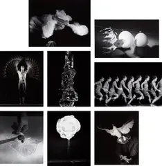 Harold Eugene Edgerton, Selected Images, 1932-1960, Eight gelatin silver prints, printed later