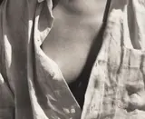 Denis Piel, Unbuttoned, 1982, Platinum palladium print