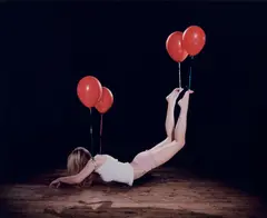 Sam Taylor-Johnson, Escape Artist (Red), 2008, Chromogenic print