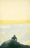 Peter Doig, Surfer, 2001, Etching and aquatint in colors, on wove paper, with full margins