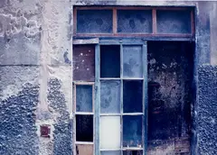 Mallorca Grey Wall by Sean Scully, 1997, Chromogenic print, mounted, sold Sep 2022