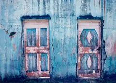 Sean Scully, Dominican Double Door, 1999, Chromogenic print