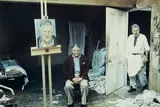 David Dawson, Hockney in Freud's Studio, 2002, Chromogenic print