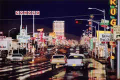 Ernst Haas, Route 66, Albuquerque, New Mexico, 1969, Chromogenic print, printed later