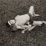 Emmet Gowin, Nancy and Dwayne, Danville, Virginia, 1970, Gelatin silver print