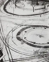 André Kertész, Washington Square, 1966, Gelatin silver print