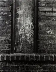 N.Y.C. (thoughtful woman) by Helen Levitt, circa 1939, Gelatin silver print, printed 2000, sold Oct 2022