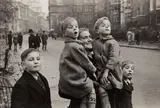 Ruth Orkin, Watching Princess Margaret pass during Armistice Day ceremonies, London, November