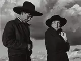 Georgia O’Keeffe and Orville Cox, Canyon de Chelly National Monument, Arizona by Ansel Adams, 1937, Gelatin silver print, printed 1973-1977, sold Oct 2022