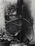 Josef Sudek, Still Life with Cherries and Glass