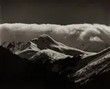 Cloud over Mountain, Alaska by Brett Weston, 1973, Gelatin silver print, sold Oct 2022