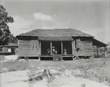 Walker Evans, Home of Floyd Burroughs, A Cotton Sharecropper, Hale County, Alabama, 1936, Gelatin silver print, printed later