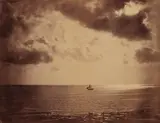 Gustave Le Gray, The Brig (Brick au Clare de Lune), 1856, Albumen print from wet-plate glass negative