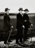 August Sander, Jungbauern (Young Farmers), Westerwald, 1914, Gelatin silver print, printed 1990 by Gerd Sander