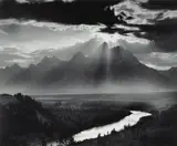 Minor White, Grand Tetons – Wyoming, 1958, Gelatin silver print, printed later