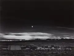 Ansel Adams, Moonrise, Hernandez, New Mexico, 1941, Gelatin silver print, probably printed late 1950s or early 1960s