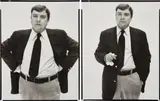 Richard Avedon, Selected Images of Peter Bunnell, Museum Director, New York City, 1977, Two gelatin silver prints