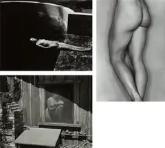 Selected Nude Studies by Edward Weston, 1927-1943, Three gelatin silver prints, two printed later by Cole Weston, one printed later by Kim Weston, sold Oct 2022