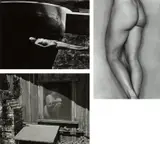 Selected Nude Studies by Edward Weston, 1927-1943, Three gelatin silver prints, two printed later by Cole Weston, one printed later by Kim Weston, sold Oct 2022
