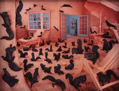 Gathering Paradise by Sandy Skoglund, 1991, Dye destruction print, flush-mounted, offered Oct 2022