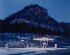Cemetery, Fountain City, Wisconsin by Alec Soth, 2002, Chromogenic print, sold Oct 2022