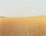 Richard Misrach, Tracks, Black Rock Desert, 1989, Chromogenic print, printed 1997