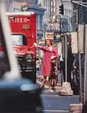 William Klein, Dolores wants a taxi, New York (Vogue), 1958, Chromogenic print, printed 2018