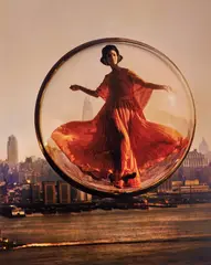 Melvin Sokolsky, Over New York, 1963, Pigment print, printed later