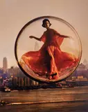 Melvin Sokolsky, Over New York, 1963, Pigment print, printed later