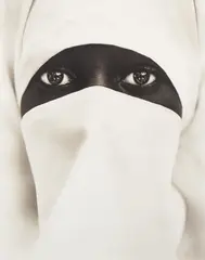 Chester Higgins, Jr., Muslim Woman, New York City, 1990, Platinum palladium print, printed 2007
