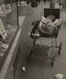Dorothea Lange, Child Sleeping in Stroller