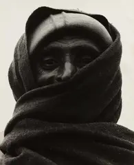 Pathan Warrior Tribesman, Khyber Pass by Dorothea Lange, 1958, Gelatin silver print, offered Oct 2022
