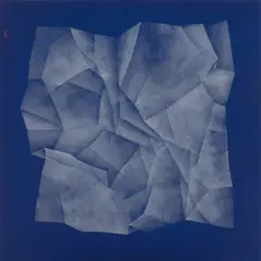 Tay Bak Chiang, Unfolding Memories, 2021, pigment and acrylic on canvas