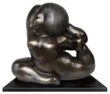 Adi Gunawan, Yoga Series: Angsasana Poses, 2021, bronze