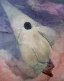 Marla Bendini, The Pink Clouds Won't Last Forever But You Can Still Hold On To How It Feels, 2021, oil on canvas