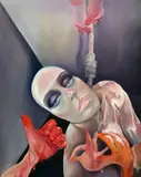 Vanessa Liem, Make Sure To Use Soap, 2021, oil on canvas